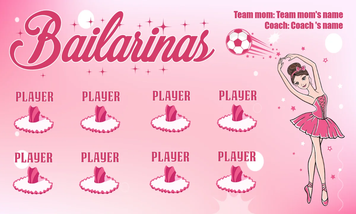 Bailarinas Soccer Banner-soccer-team-banners-ayso-picture