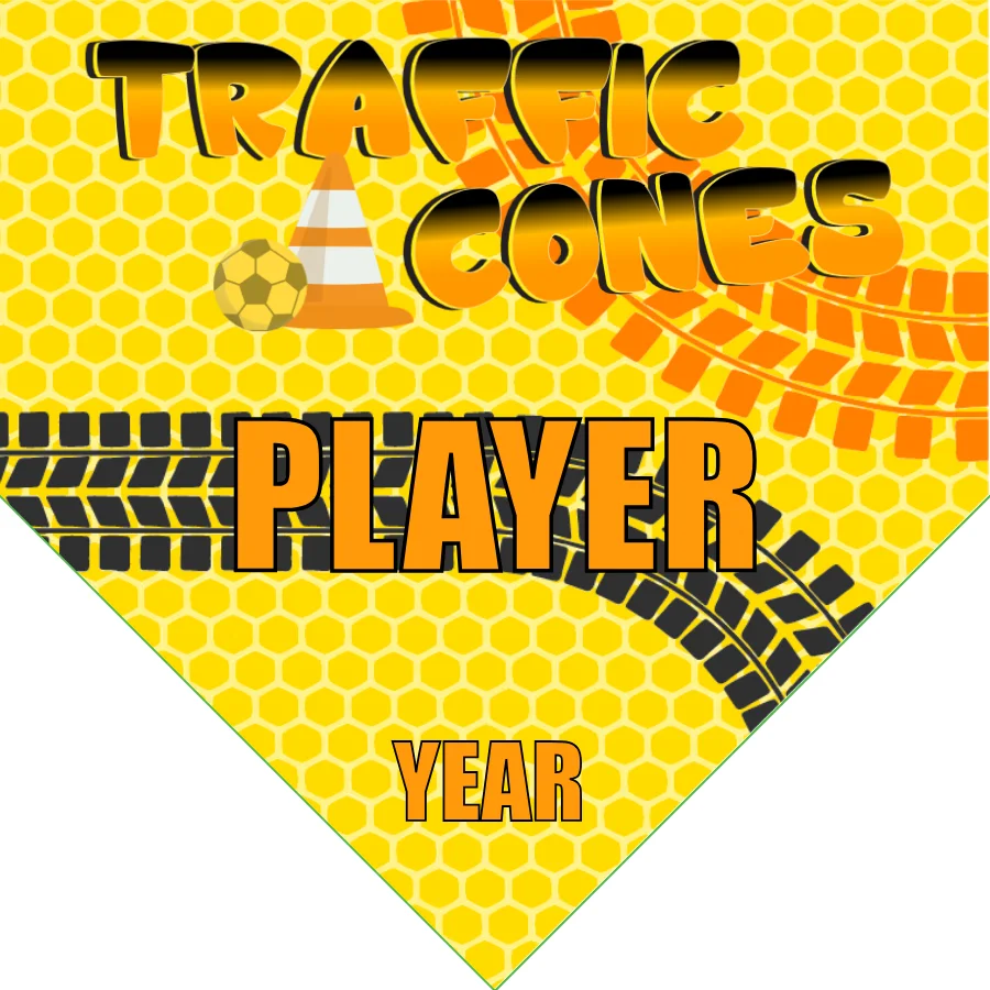 Traffic Cones 2 Soccer Banner-soccer-banner-printing-picture