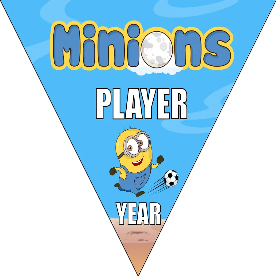 Minions 1 Soccer Banner-youth-soccer-banners-picture