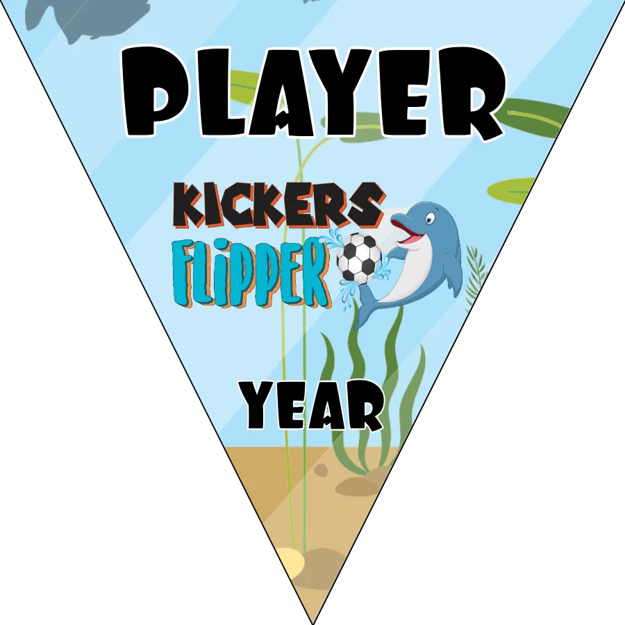 Kickers Flipper 1 Soccer Banner-youth-soccer-banners-picture