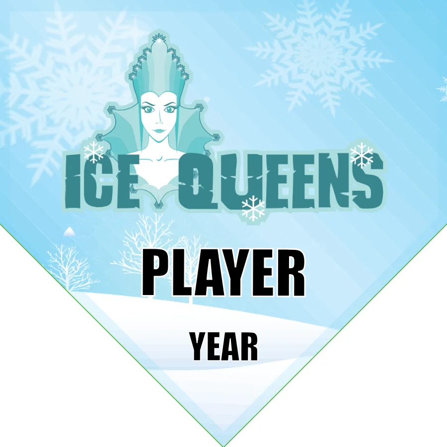Ice queens Soccer Banner-soccer-banners-with-stand-picture