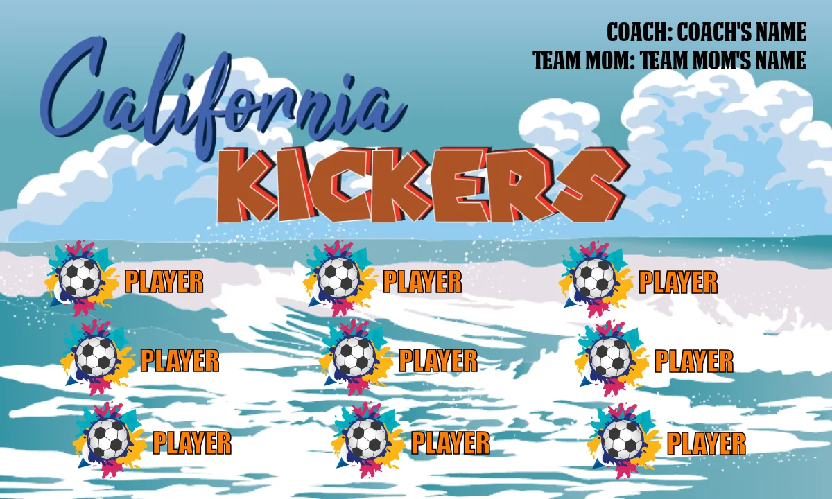 Kickers California Soccer Banner-homemade-soccer-banner-ideas