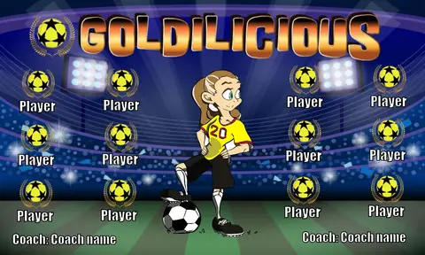 Goldilicious Soccer Banner-soccer-banner-templates