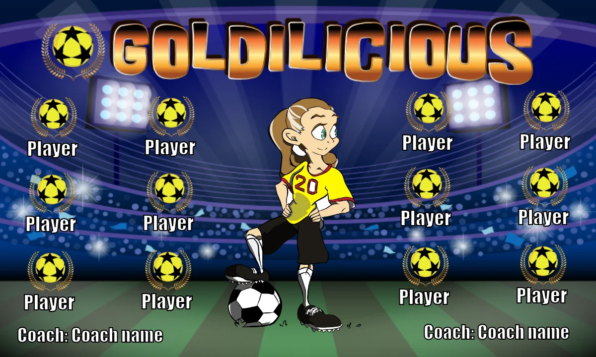 Goldilicious Soccer Banner-soccer-banner-templates
