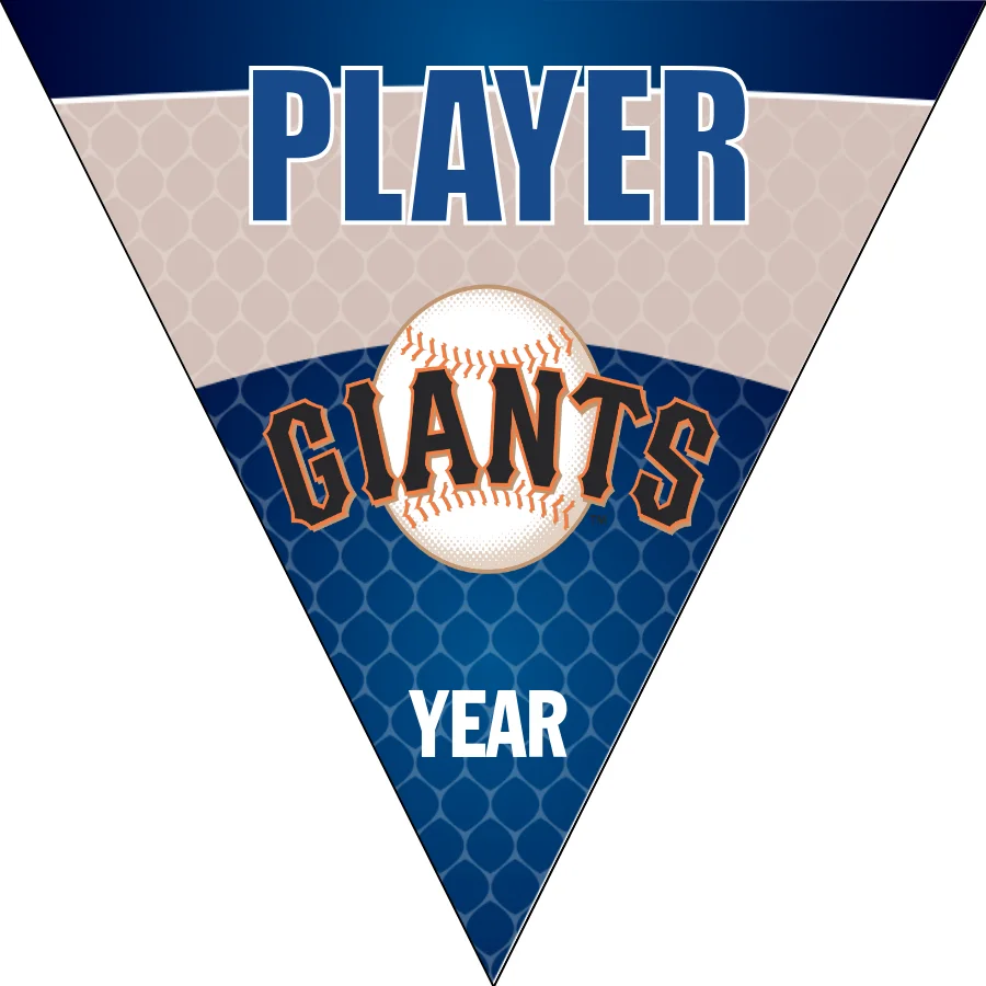 Giants 1 Baseball Banner