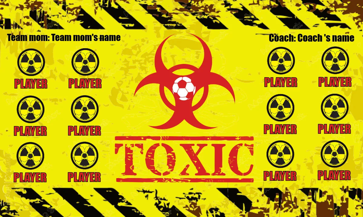 Toxic Soccer Banner-soccer-banner-printing-picture