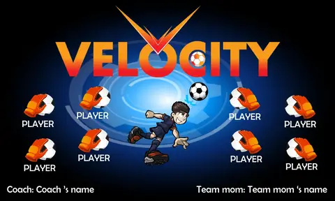 Velocity Soccer Banner-soccer-banner-supplies-picture