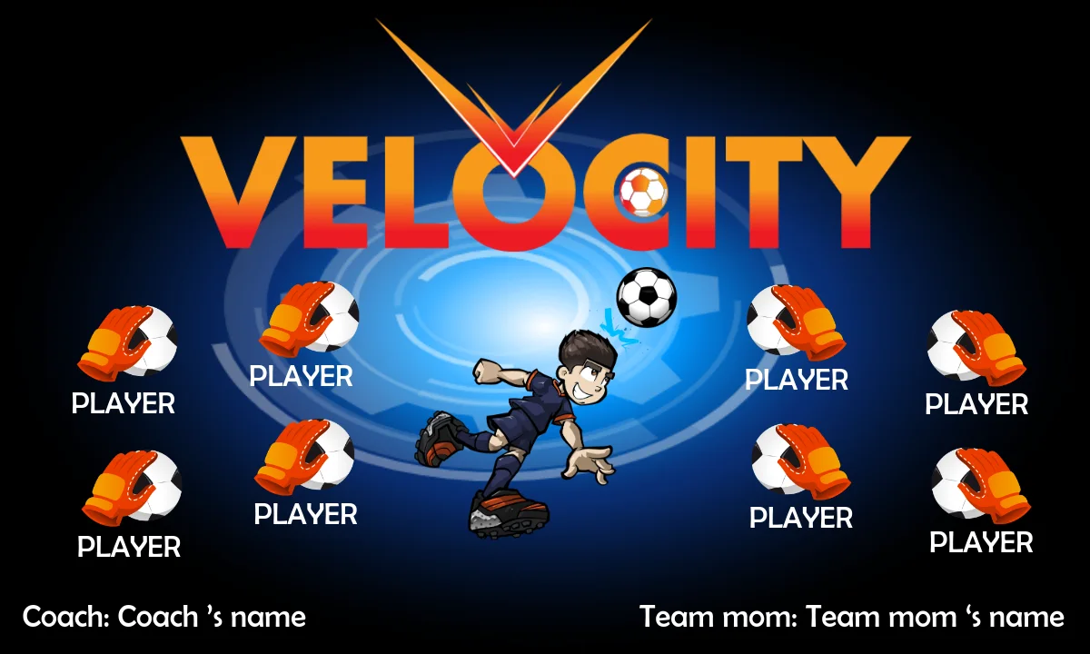 Velocity Soccer Banner-soccer-banner-supplies-picture