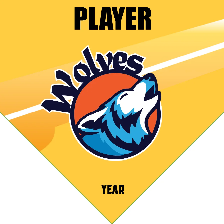 Wolves 2 Softball Banner-softball-sponsor-banners-picture