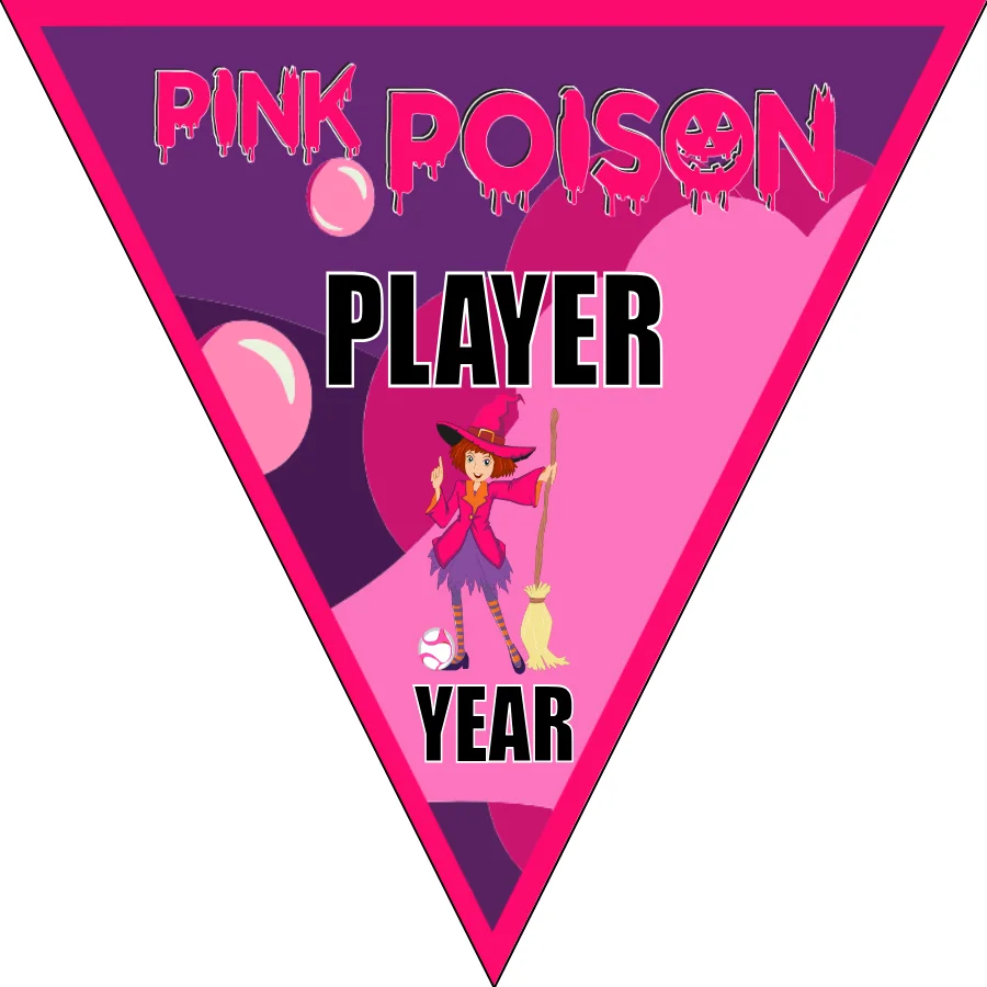 Poison Pink Soccer Banner-soccer-banner-picture