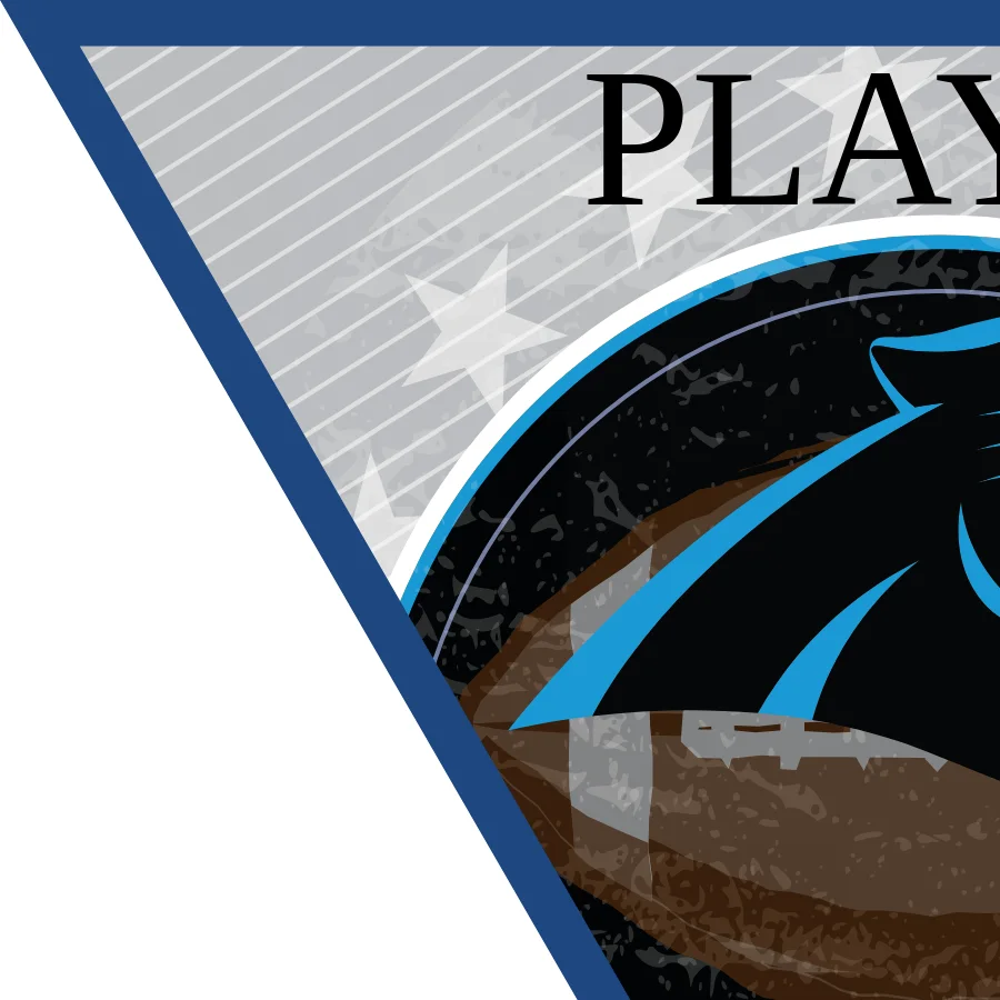 Carolina Panthers Football Banner