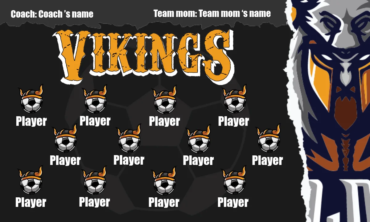 Vikings 3 Soccer Banner-soccer-banner-samples-picture