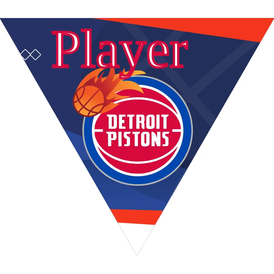 Detroit Pistons Basketball Banner basketball banner pad images