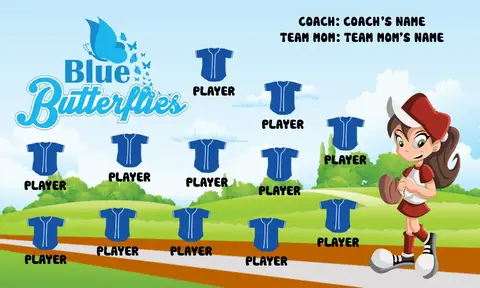 Bluebutterfly Softball Banner-softball-banner-designs-picture