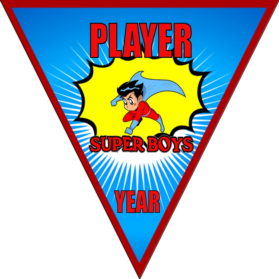 Superboys Soccer Banner-soccer-party-banner-picture