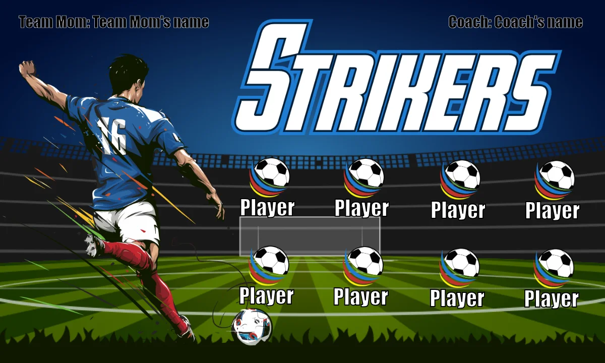 Strikers Soccer Banner-soccer-banner-size-picture
