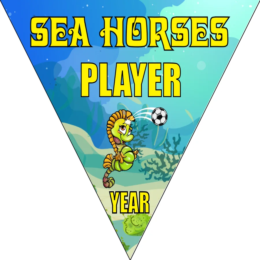 Sea Horses Soccer Banner-soccer-ball-banner-picture