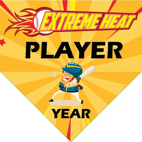 Extreme heat2 Softball Banner-softball-banner-poses-images