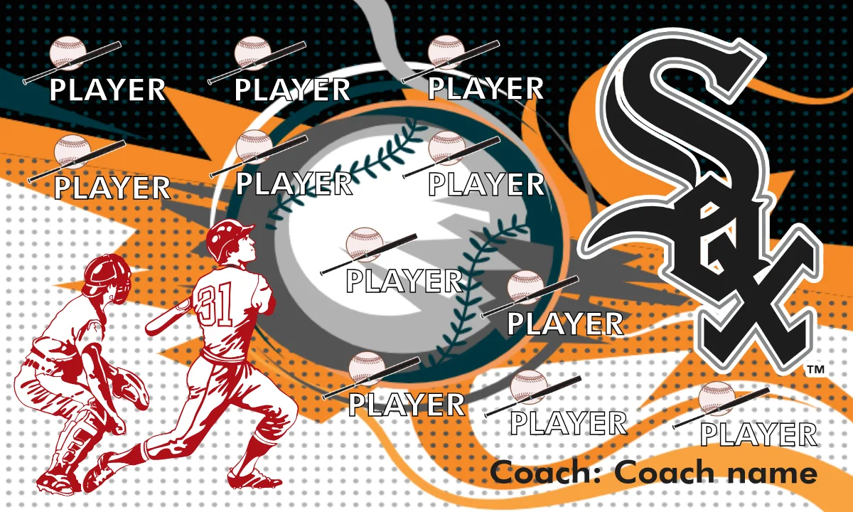 Chicago White Sox Baseball Banner-baseball-banner-font-images