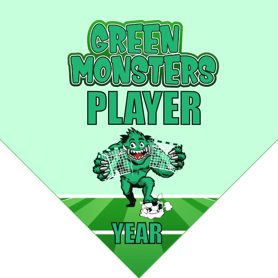 Green Monsters Soccer Banner-soccer-field-banners-picture