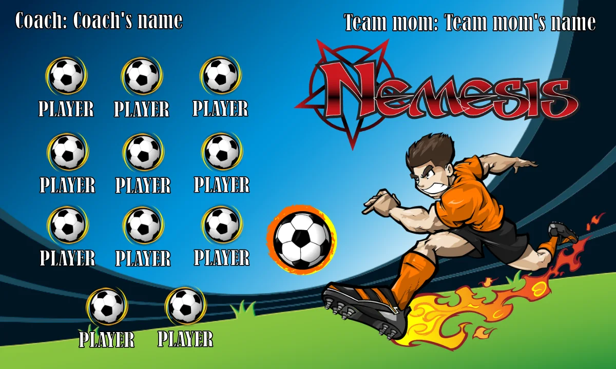 Nemesis Soccer Banner-soccer-banner-kit-picture