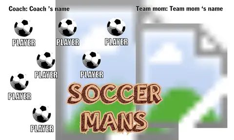Soccer mans Soccer Banner-design-soccer-banner-online