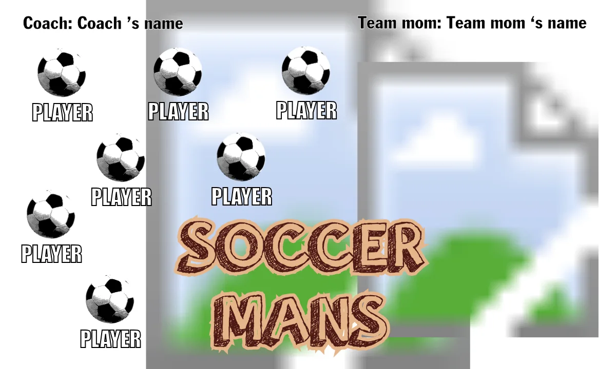 Soccer mans Soccer Banner-design-soccer-banner-online