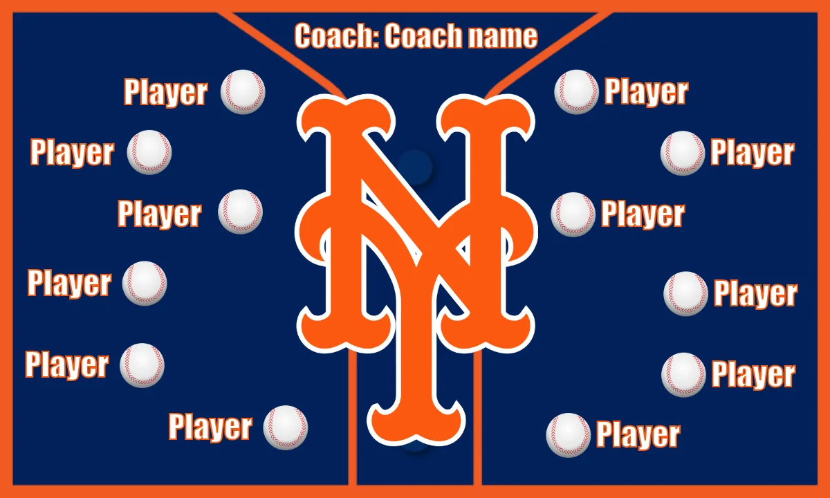 New York Mets Baseball Banner