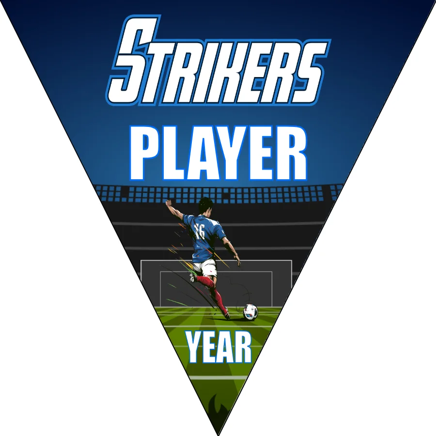 Strikers Soccer Banner-soccer-banner-printing-picture