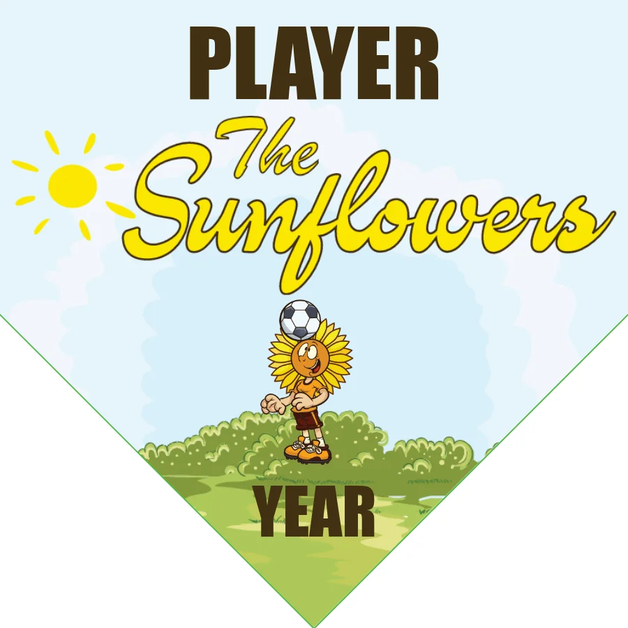Sunflowers Soccer Banner