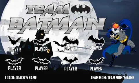 Team Batman Soccer Banner-soccer-banners-and-flags-picture