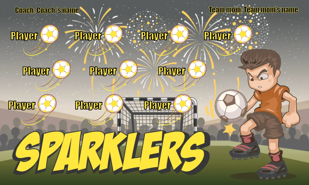 Sparklers Soccer Banner-banner-soccer-image