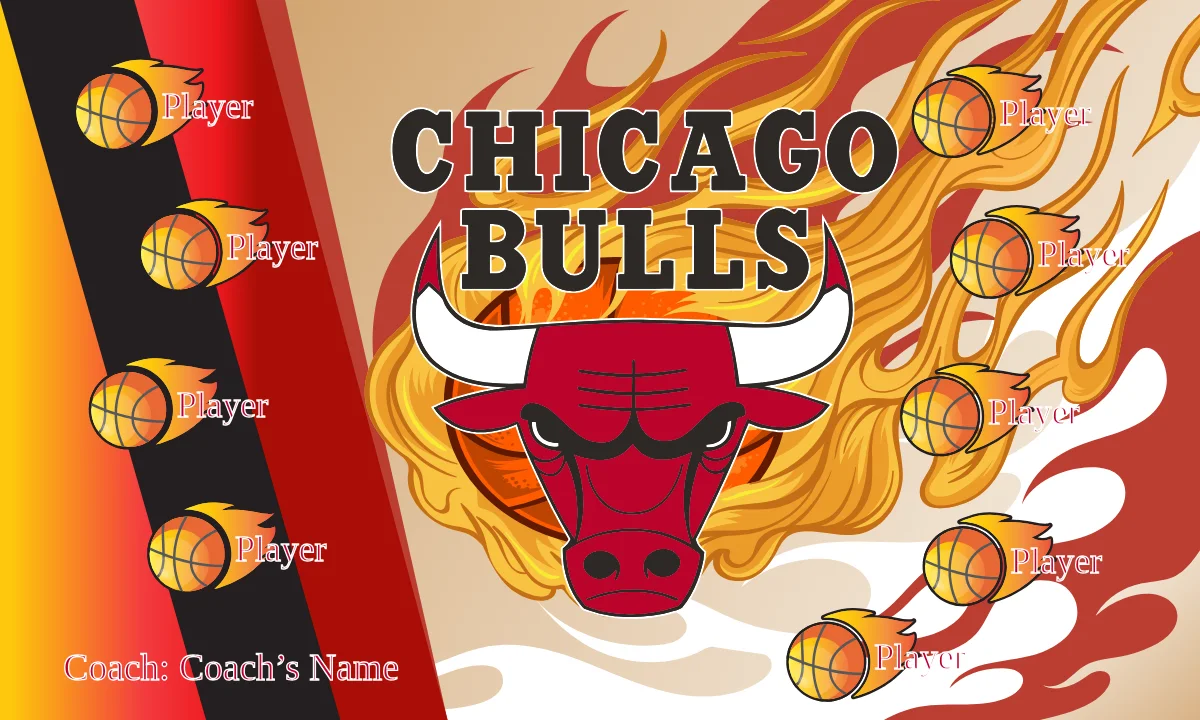 Chicago Bulls Basketball Banner basketball banner template images