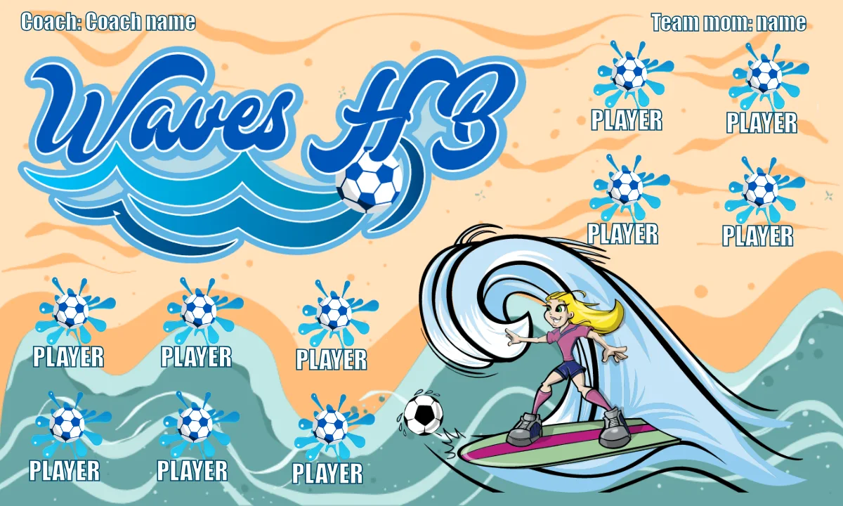 Waves HB Soccer Banner-soccer-banner-images-picture