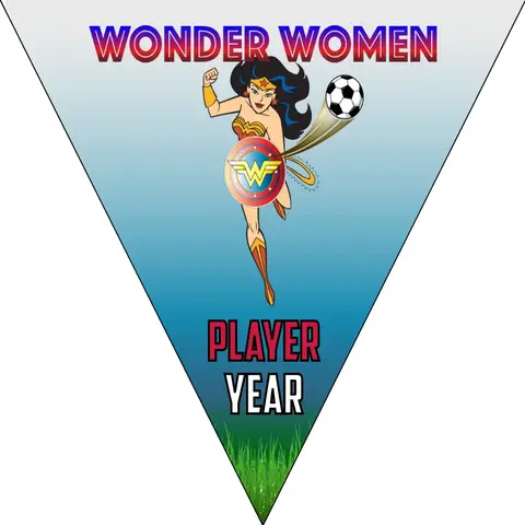 WONDER WOMEN 1 Soccer Banner,-soccer-team-banner-ideas-picture