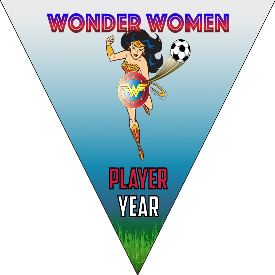 WONDER WOMEN 1 Soccer Banner,-soccer-team-banner-ideas-picture
