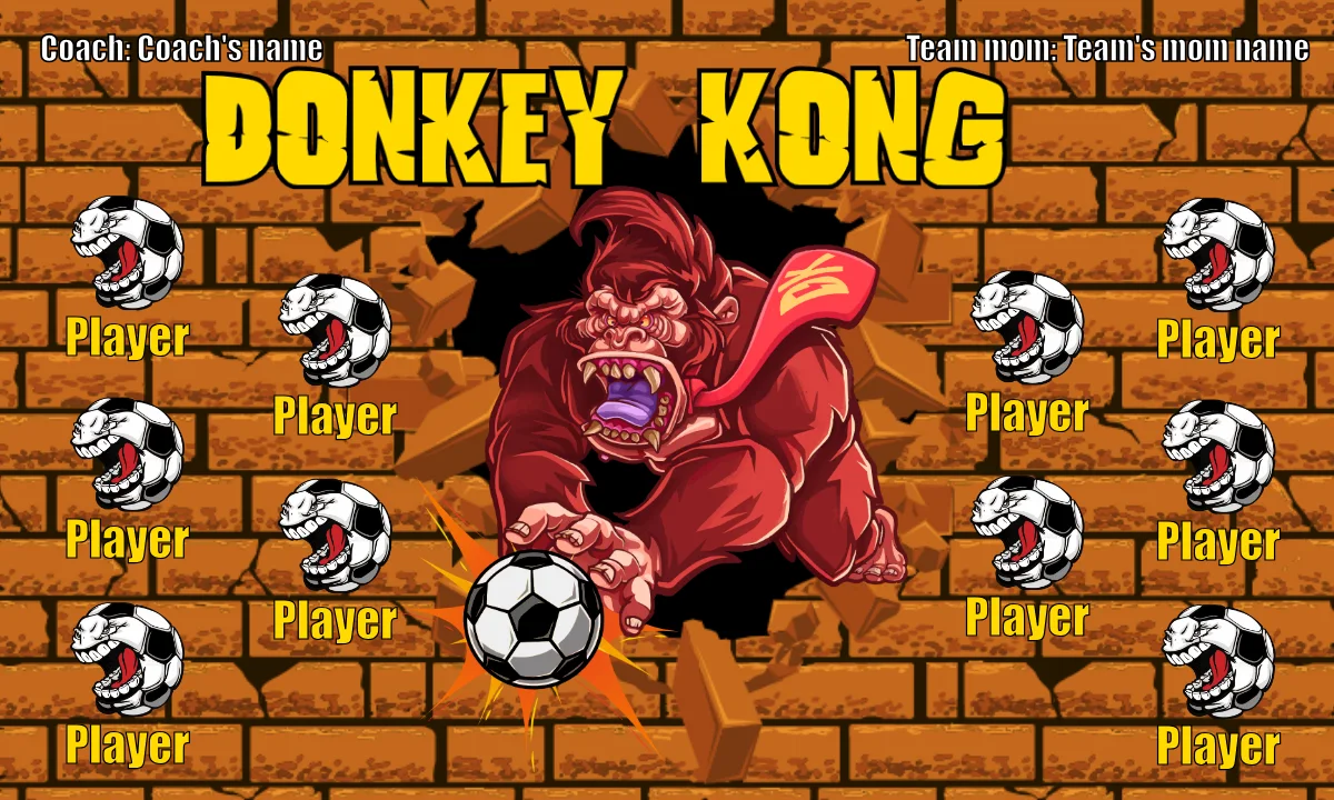 Donkey Kong Soccer Banner-youth-soccer-banners-picture