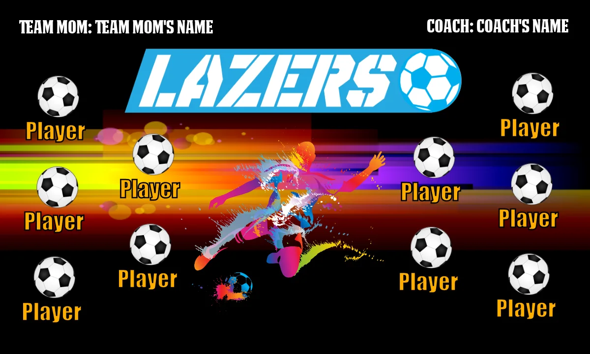 Lazers Soccer Banner-soccer-banners-ideas
