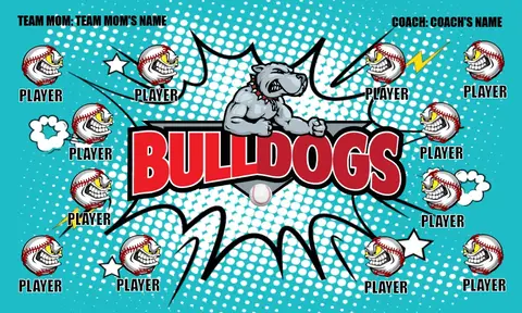 Bulldogs 7 Softball Banner