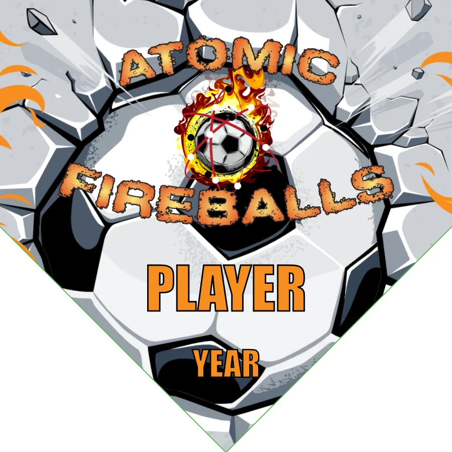 Fireballs Atomic Soccer Banner-soccer-club-banners-picture