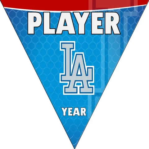 Dodgers 2 Baseball Banner-free-baseball-banner-template-images