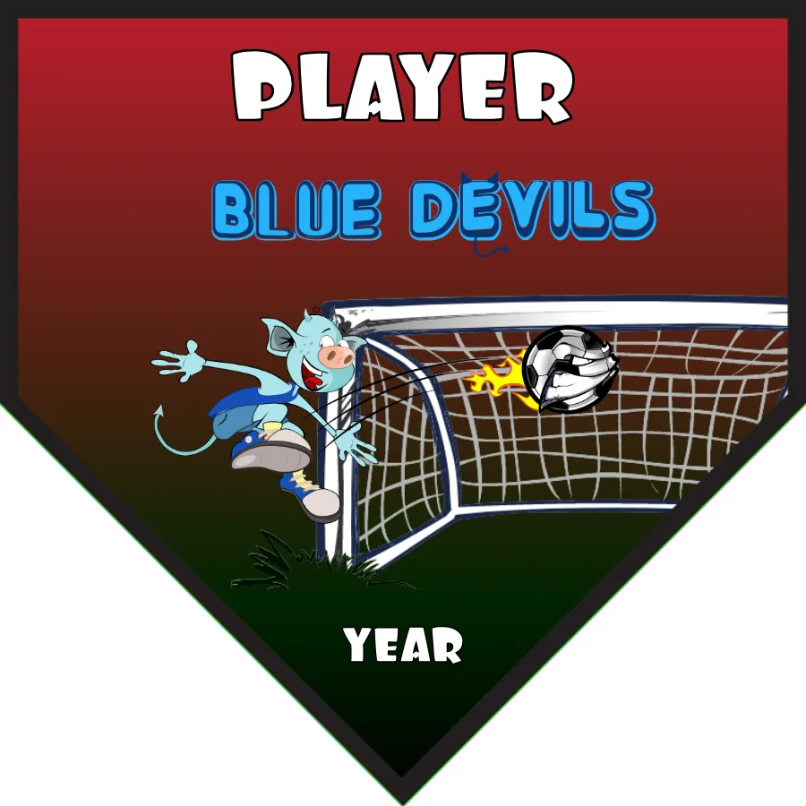 Devils Blue Soccer Banner-powerpuff-soccer-banner-picture