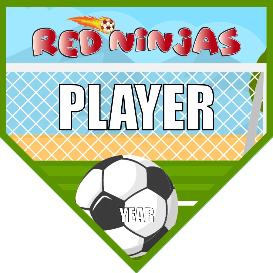 Ninjas Red Soccer Banner-soccer-banner-templates-picture