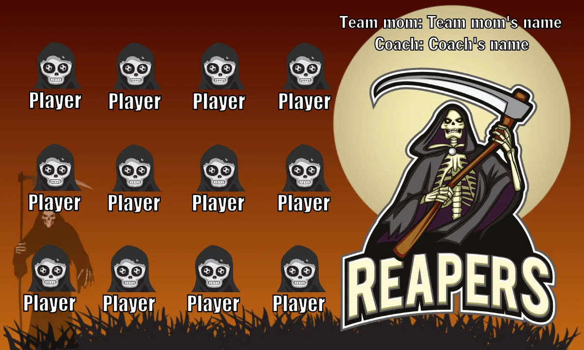 Reapers Soccer Banner-soccer-banner-exchange
