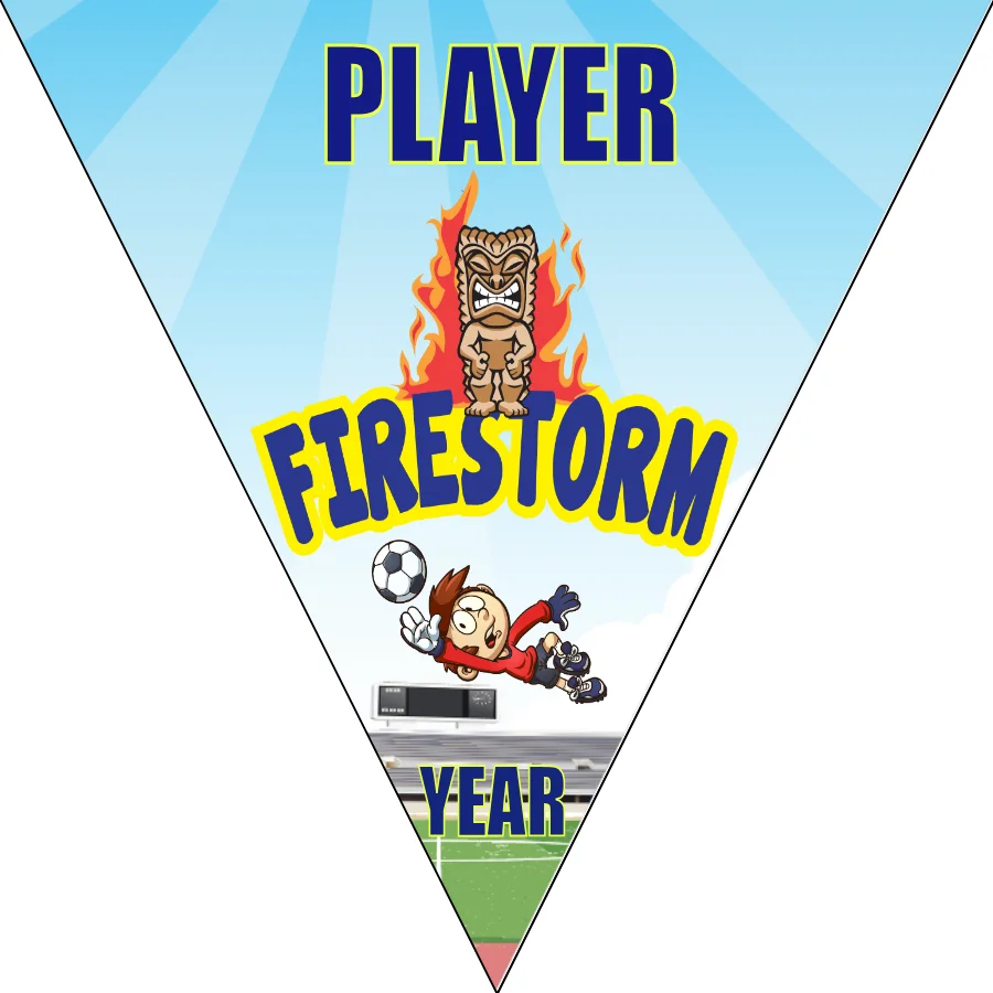 FireStorm Soccer Banner-soccer-field-banners-picture