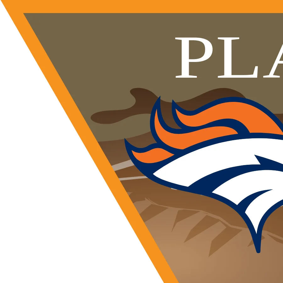 Denver Broncos 01 Football Banner
