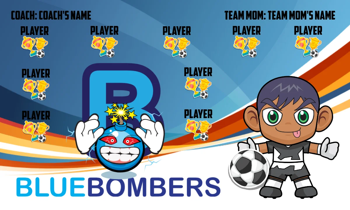 BlueBomber Soccer Banner-how-to-make-soccer-banners-picture