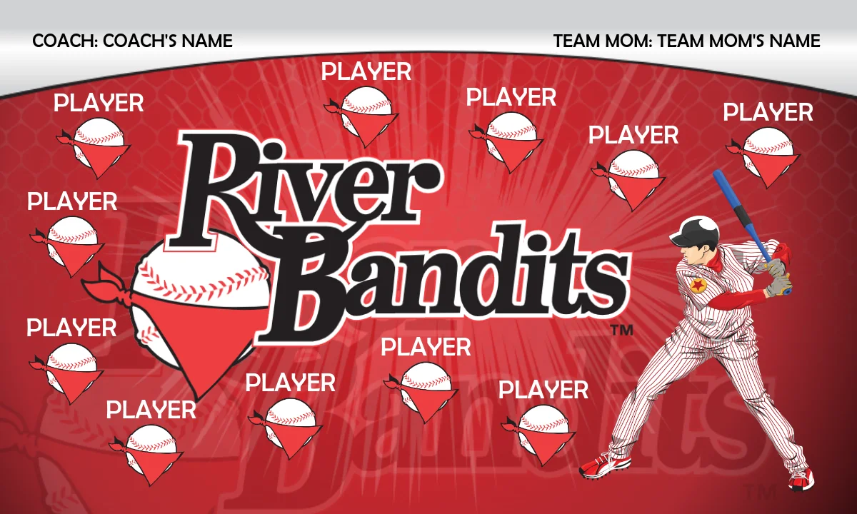 Bandits 1 Baseball Banner-baseball-banners-for-little-league-homemade-images