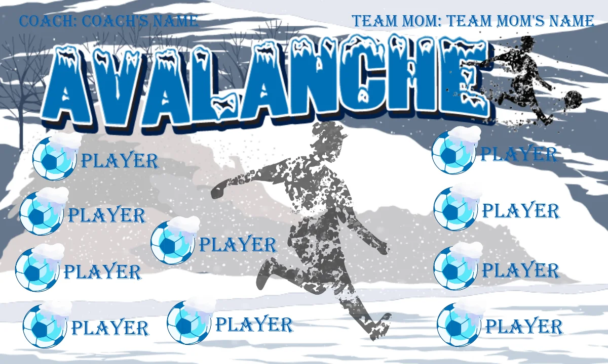Avalanche 2 Soccer Banner-soccer-banner-sacramento-picture