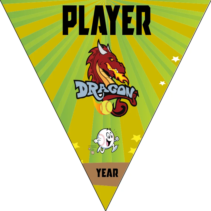 Dragon Softball Banner-softball-sponsorship-banners-images